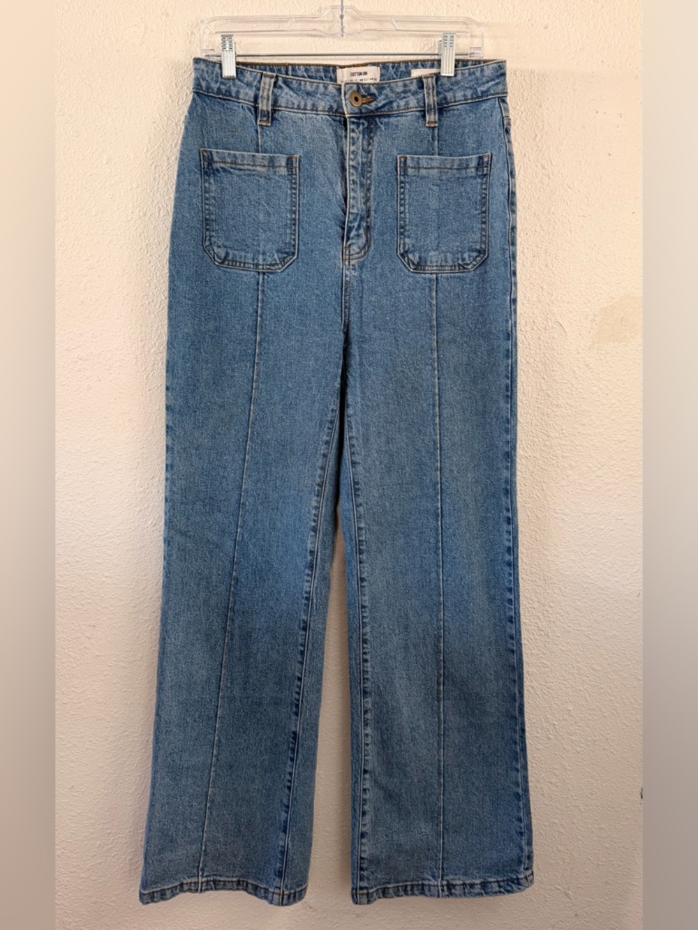 Women's High-Rise Pocket Flare Jeans - Blue